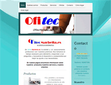Tablet Screenshot of ofitecmarbella.es